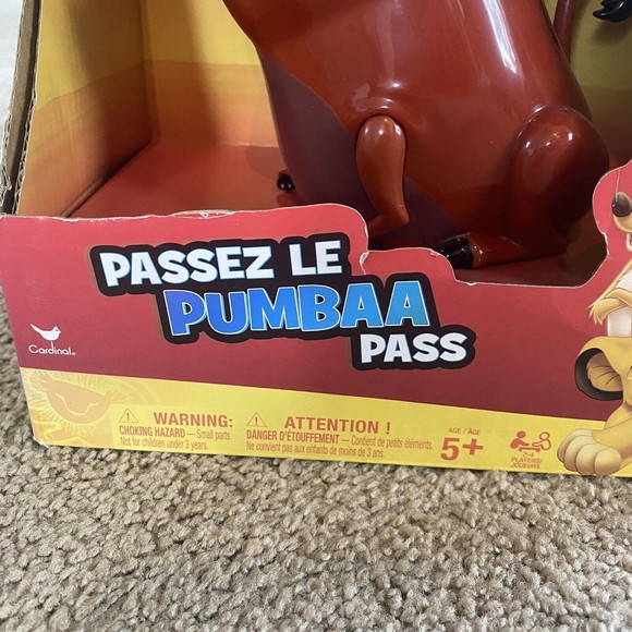 Toys Cardinal Games Lion King Pumbaa Pass Game New Poshmark